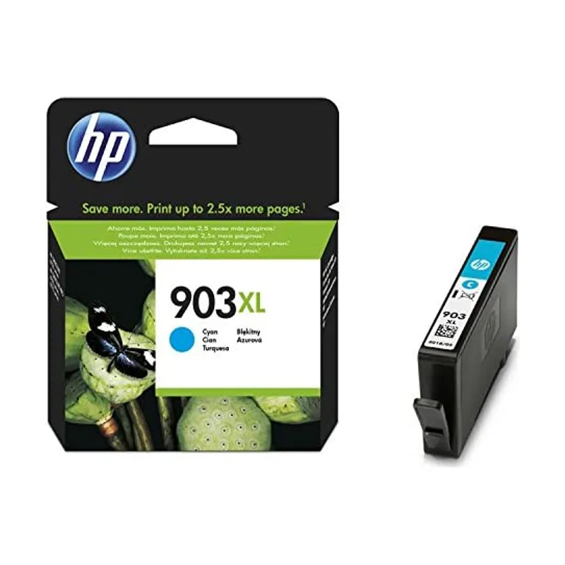 HP Cartucho de tinta 903XL cian de alto rendimiento