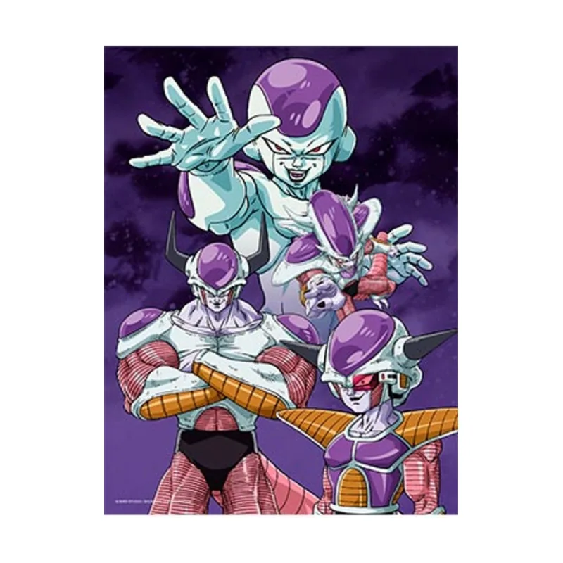 SD Toys Poster De Vidrio Freezer Transformaciones Dragon Ball Z 30X40 cm