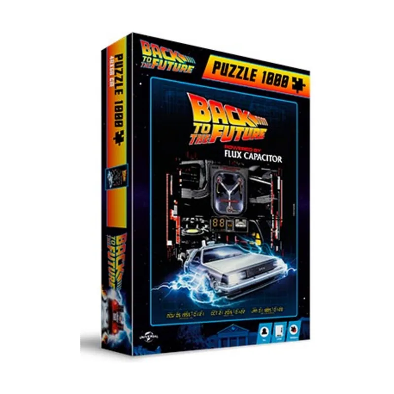 SD Toys Puzle 1000 Powered By Flux Capacitor Regreso Al Futuro