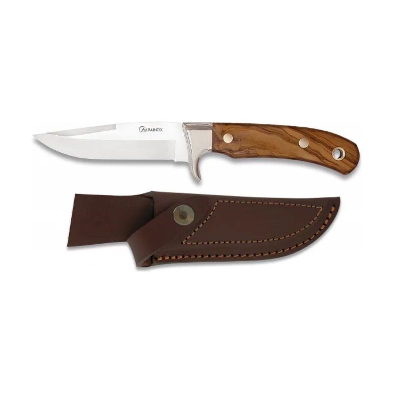 Martinez Albainox Cuchillo Deportivos Monte Mango Olivo Y Hoja Acero Inox De 12 Cm Incluye Funda 31673