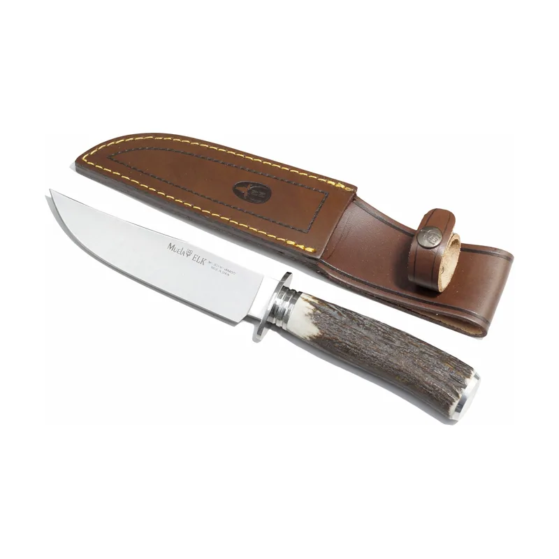 Electropolis Cuchillo enterizo de caza Muela Elk ELK-14A.I