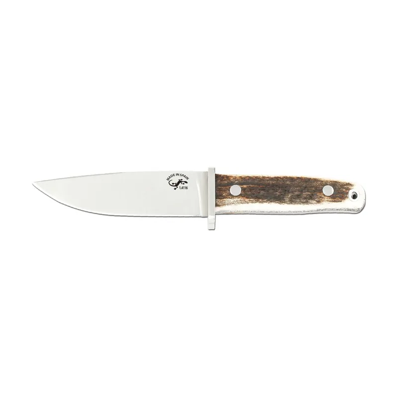 Salamandra Cuchillo con mango asta de ciervo