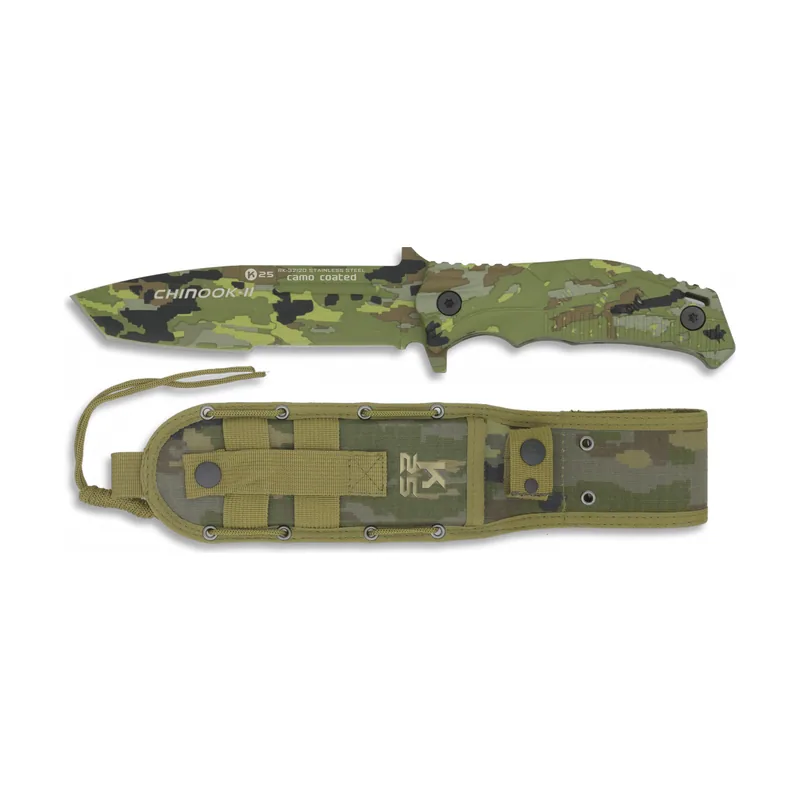 RUI - K25 Cuchillo táctico RUI Chinook-II Camo