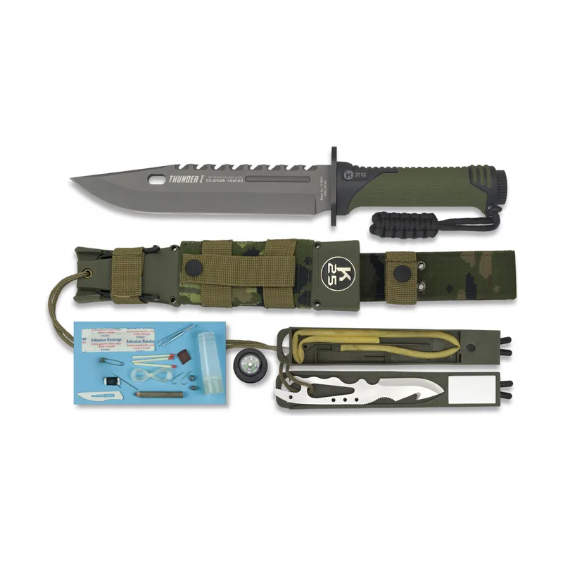 RUI - K25 Cuchillo táctico Rui Thunder I