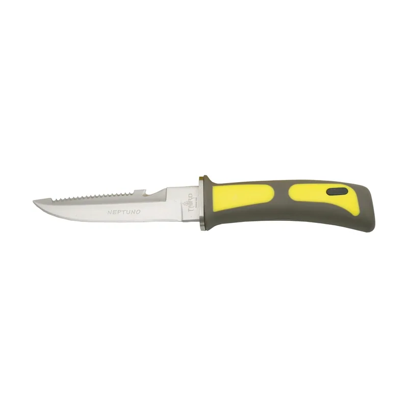 Third Cuchillo de submarinismo 15481Y con hoja de acero de 11,4 cm