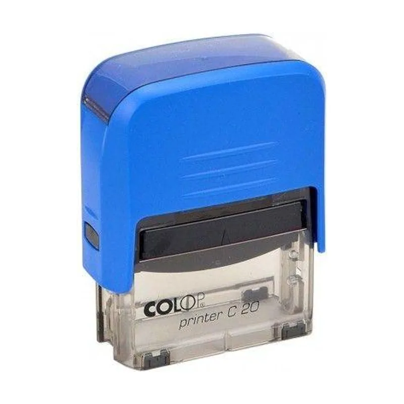 Colop sello printer c20 formula " devolución " almohadilla e/20 14x38mm