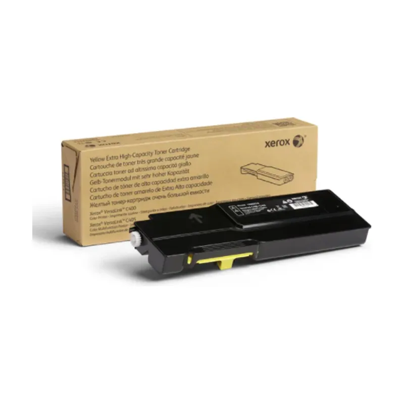 Xerox VersaLink C400/C405 cartucho de tóner amarillo de capacidad máxima 8000 páginas
