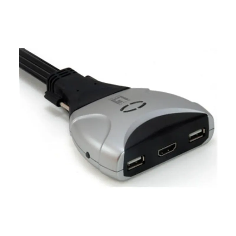 Levelone KVM-0290 Kabel-KVM-Switch 2-Ports HDMI USB Audio