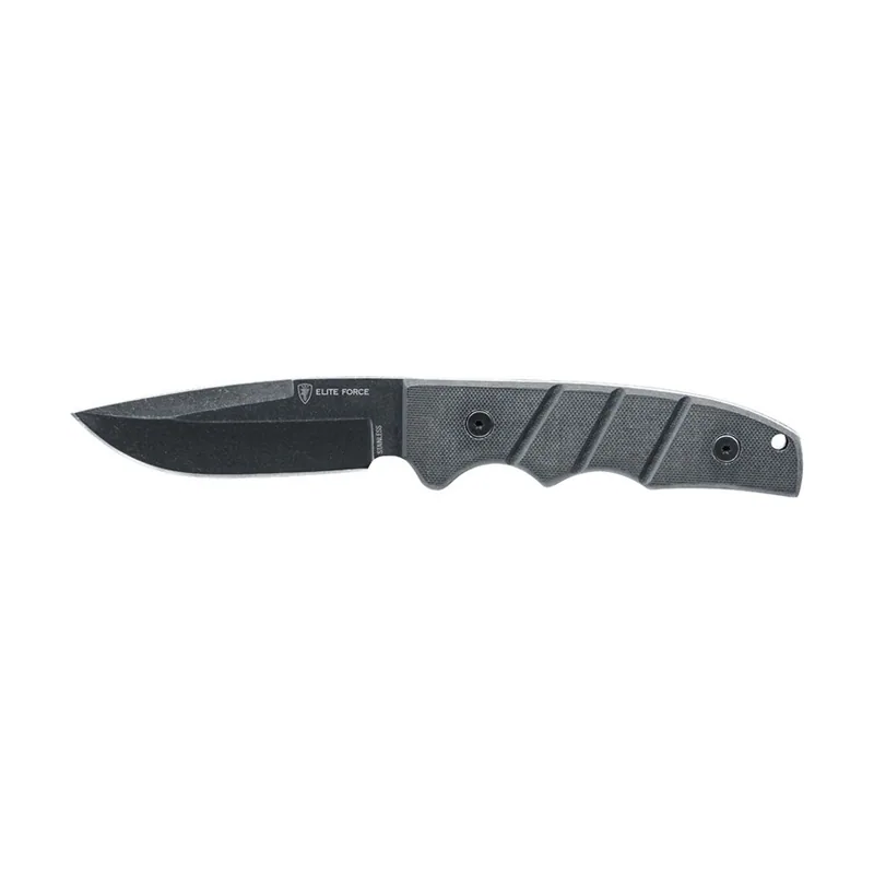 Elite Force Cuchillo táctico EF 704 con acabado lavado en piedra y mango G10