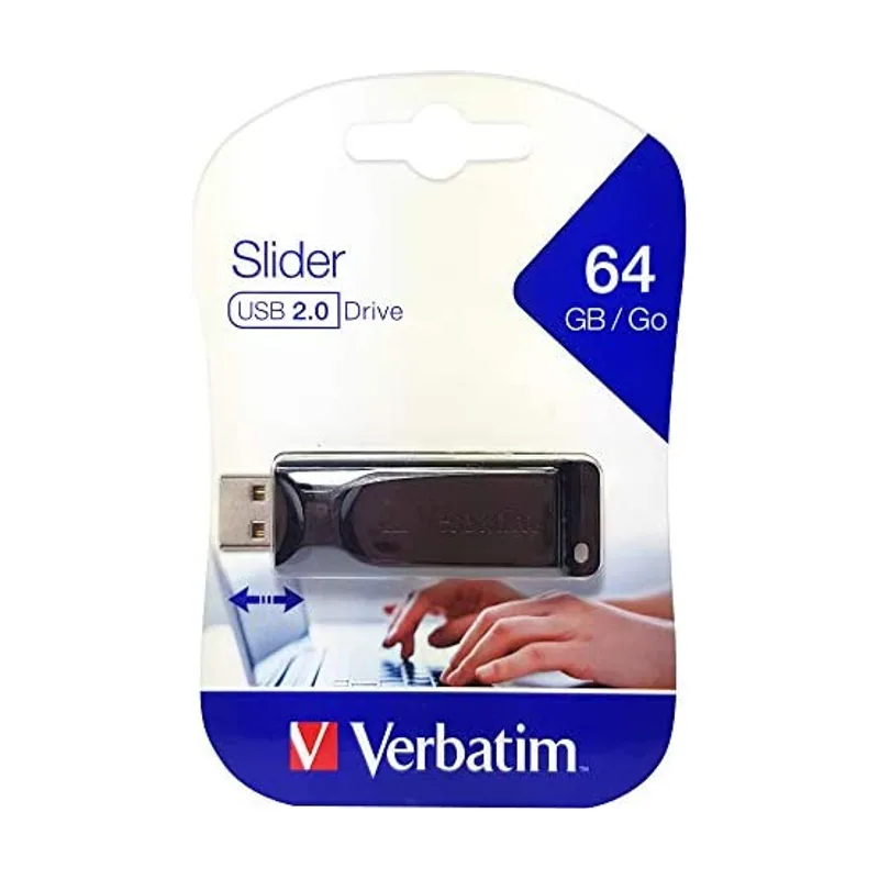 Verbatim Slider USB de 64 GB