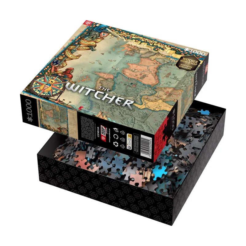 Good Loot Gaming Puzzle The Witcher 3 The Northern Kingdoms Puzzles