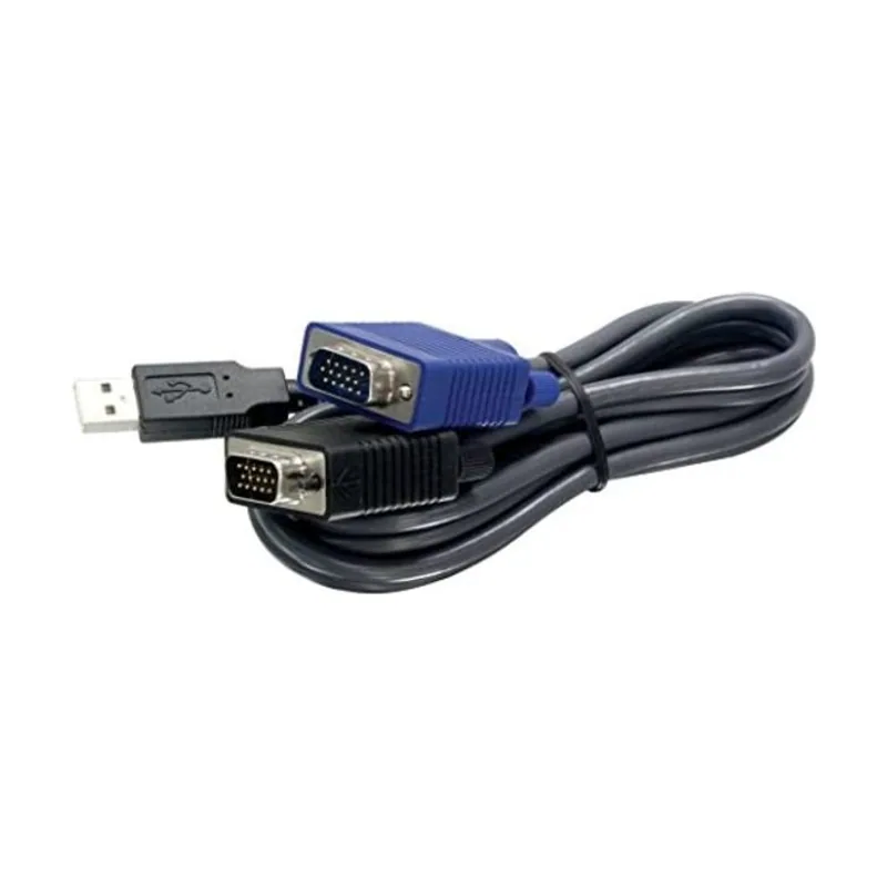 Trendnet 2.8m USB/VGA KVM cable para video