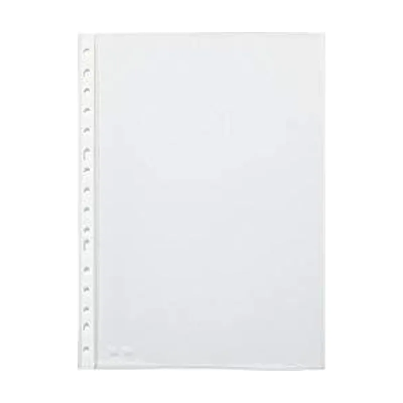 Pardo fundas multitaladro 11 pp piel naranja a4 60 micras paquete 100u