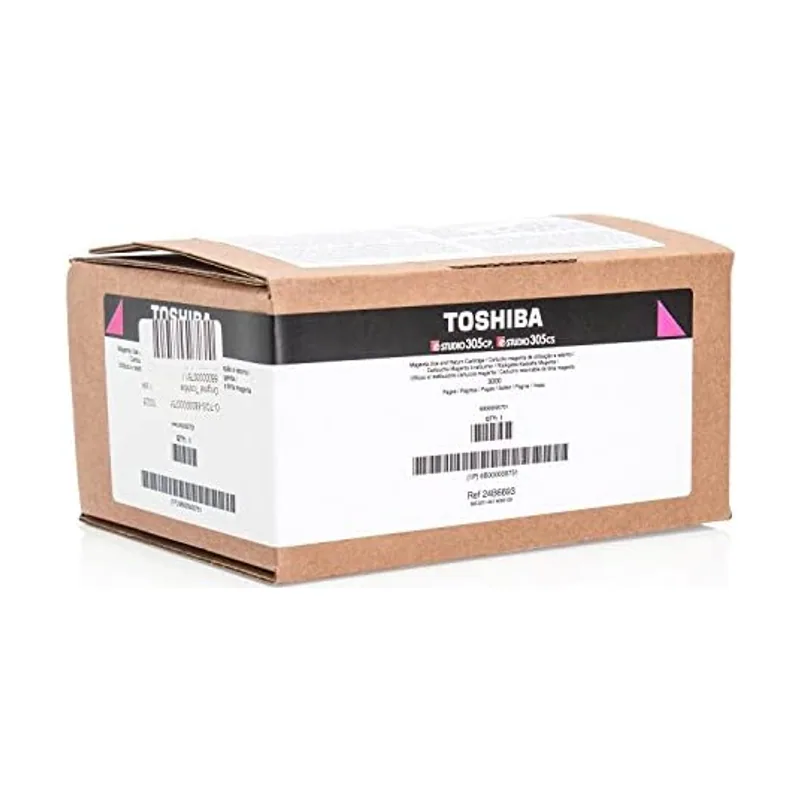 Toshiba Dynabook T-305PM-R cartucho de tóner 1 pieza s Magenta