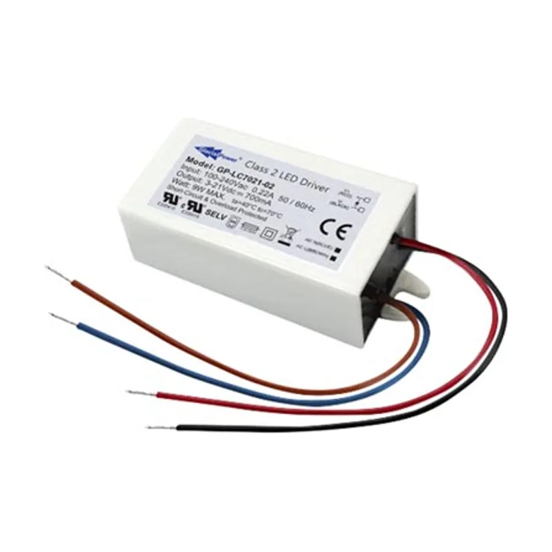 Glacial power Led Power Supply Single Output 21 Vdc