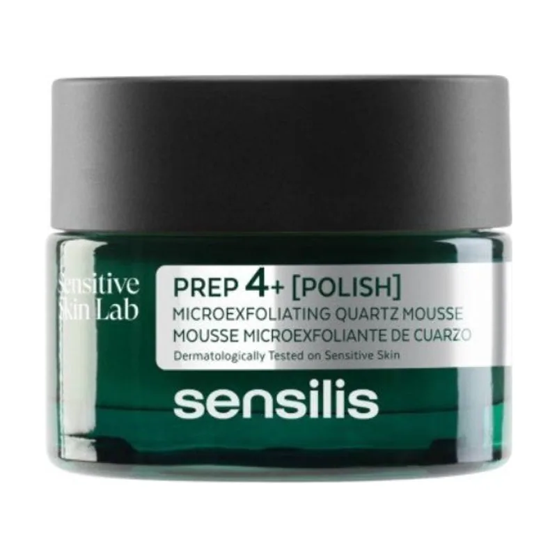 Sensilis Prep4+ polish Mousse Microexfoliante De Cuarzo 40 Ml