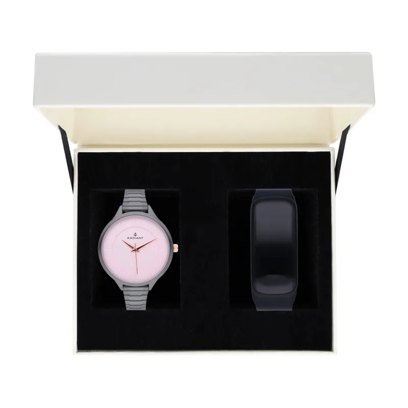 Radiant Reloj Mujer Analogico Cuarzo con Correa de Acero Inoxidable RA511204T