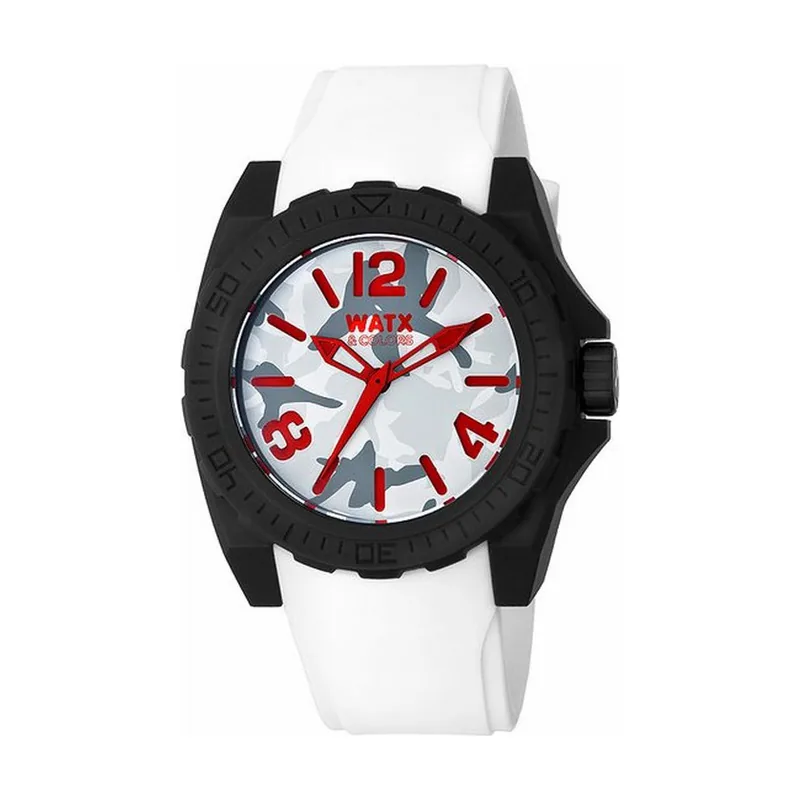 Watx & Colors Watxandco Reloj Unisex Analogico Cuarzo con Correa de Caucho RWA1809