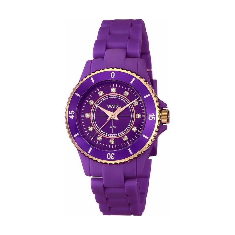 Watx & Colors Watx Reloj Analógico para Mujeres de Cuarzo con Correa en Plástico RWA9016