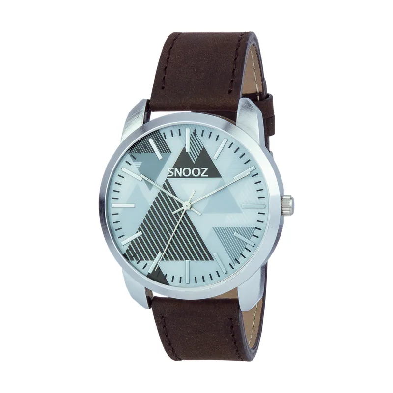 Snooz Reloj Unisex Analogico Cuarzo con Correa de Piel SAA0044-67