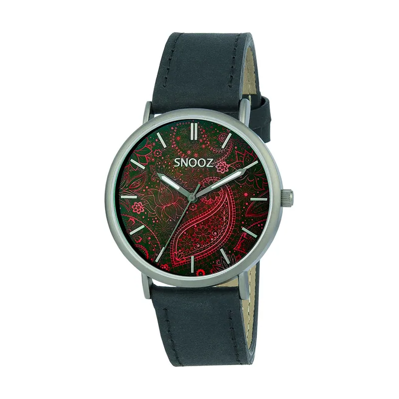 Snooz Reloj Unisex Analogico Cuarzo con Correa de Piel SAA1041-86