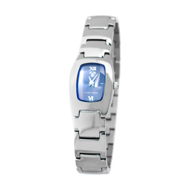 Time Force Reloj Mujer Analogico Cuarzo con Correa de Acero TF4789-06M