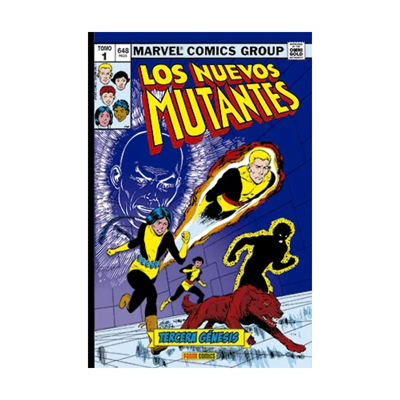 Panini Reedición marvel gold omnibus mutantes 1. tercera génesis