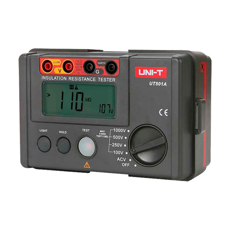 UNI-T Medidor Resistencia Aislamiento 2500v Ac 600v Ut502a