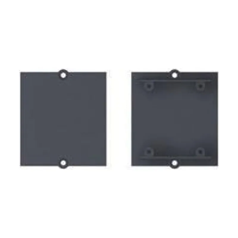 Bachmann 917.010 tapa de seguridad para enchufe Negro 1 pieza s