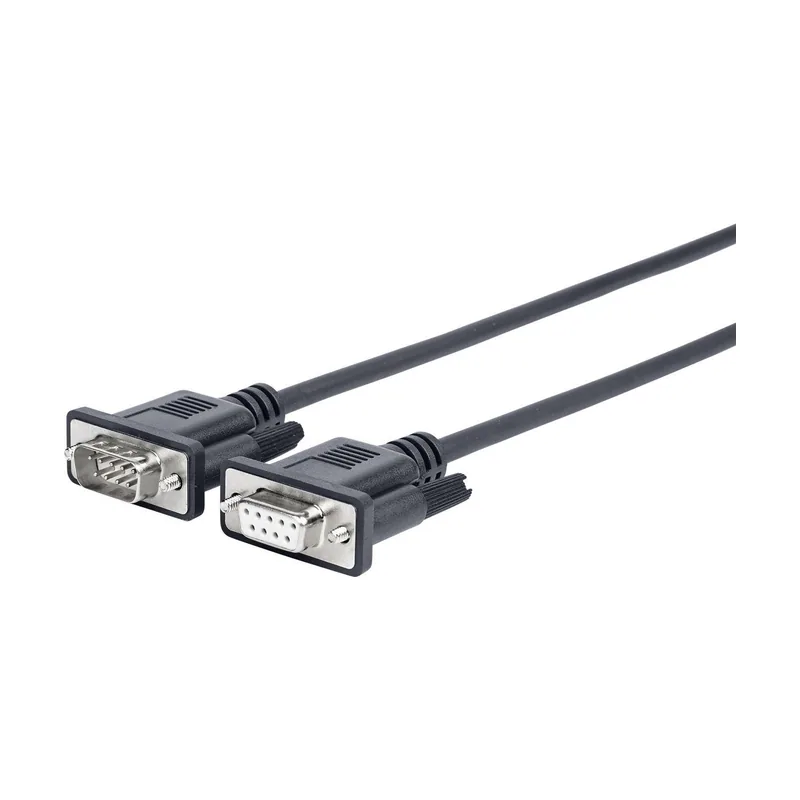 Vivolink PRORS2.0 cable de serie Negro 2 m D-sub 9 pin