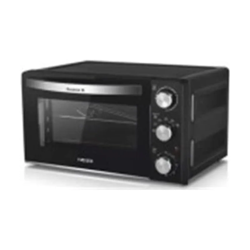 Haeger Horno 35L Ducasse Sobremesa Conveccion Negro CON LUZ Temporizador 60MIN. Puerta con vidrio doble Hasta 230º Antiadherente