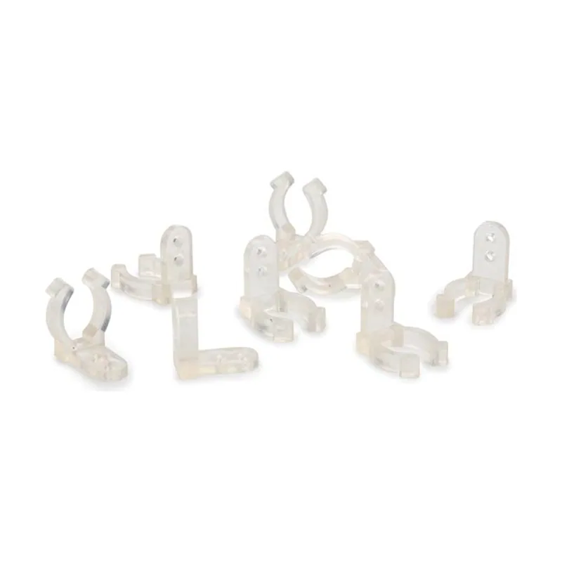 Hq-power Clips de montaje transparentes para cuerdas de luz y cuerdas de luz LED