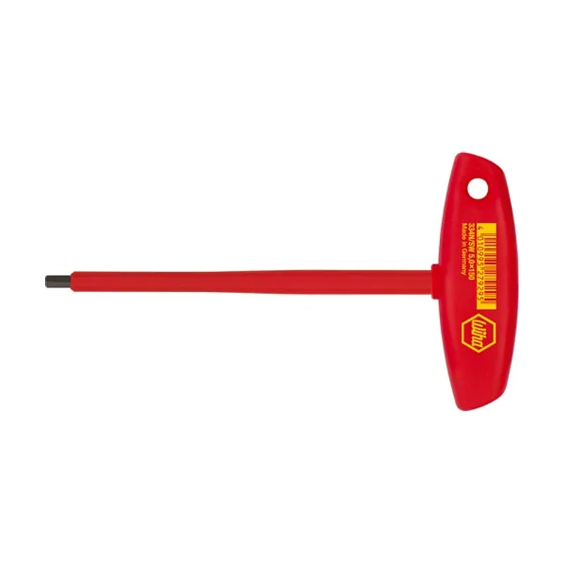 Wiha 27930 llave hexagonal Llave allen con mango en T Métrico 1 pieza s