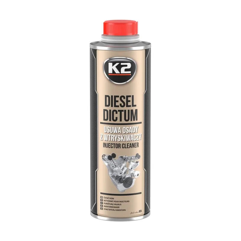 Melle K2 Limpia Inyectores Diesel Limpiador de Inyectores Inyección sólo para Motores DIÉSEL Elimina la Suciedad y Depósitos Seguro para el Motor