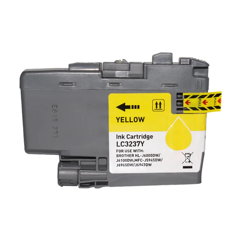 Brother lc3237 amarillo cartucho de tinta pigmentada generico