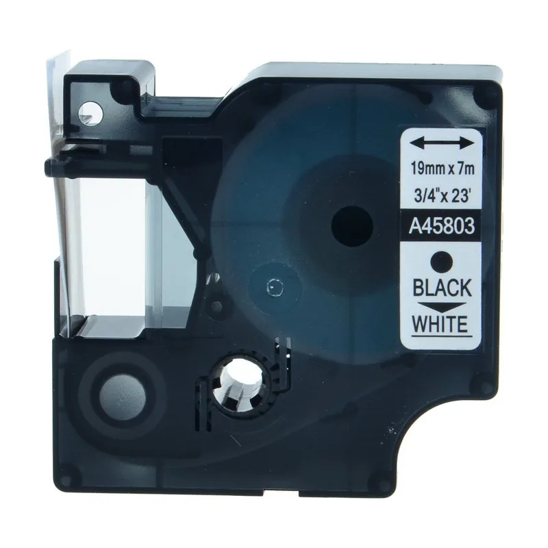 Dymo d1 45803 negro/blanco cinta rotuladora generica s0720830