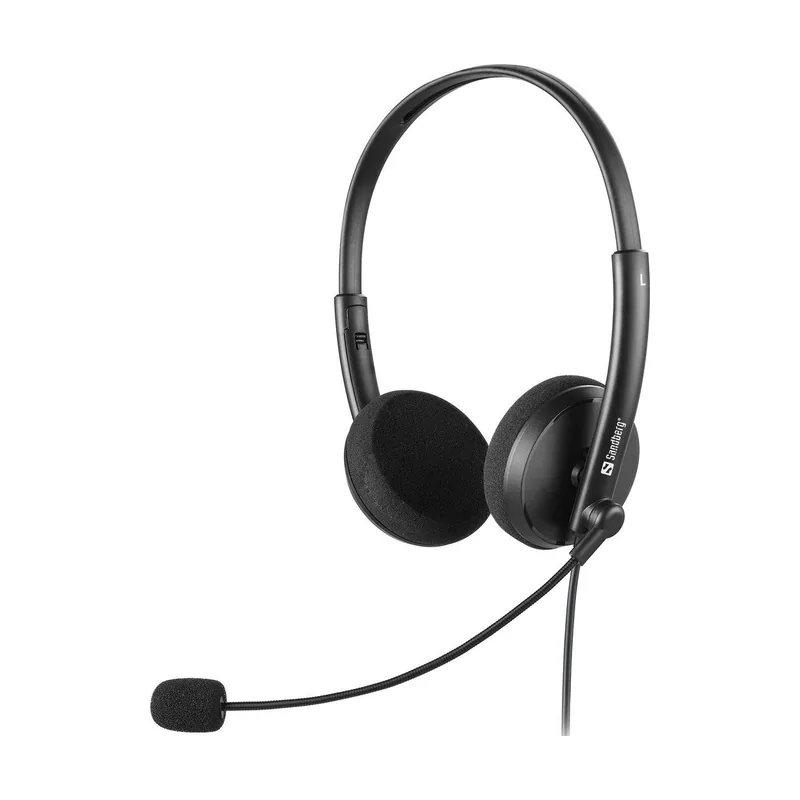 Sandberg 325-41 auricular y casco Auriculares Alámbrico Diadema Oficina/Centro de llamadas