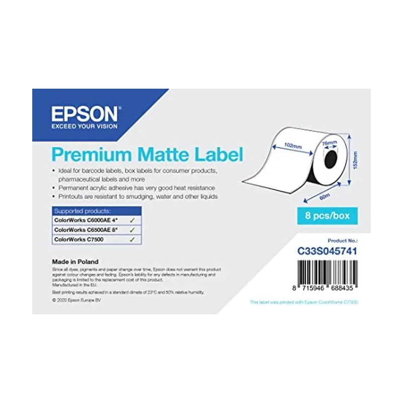 Epson Premium Matte Label