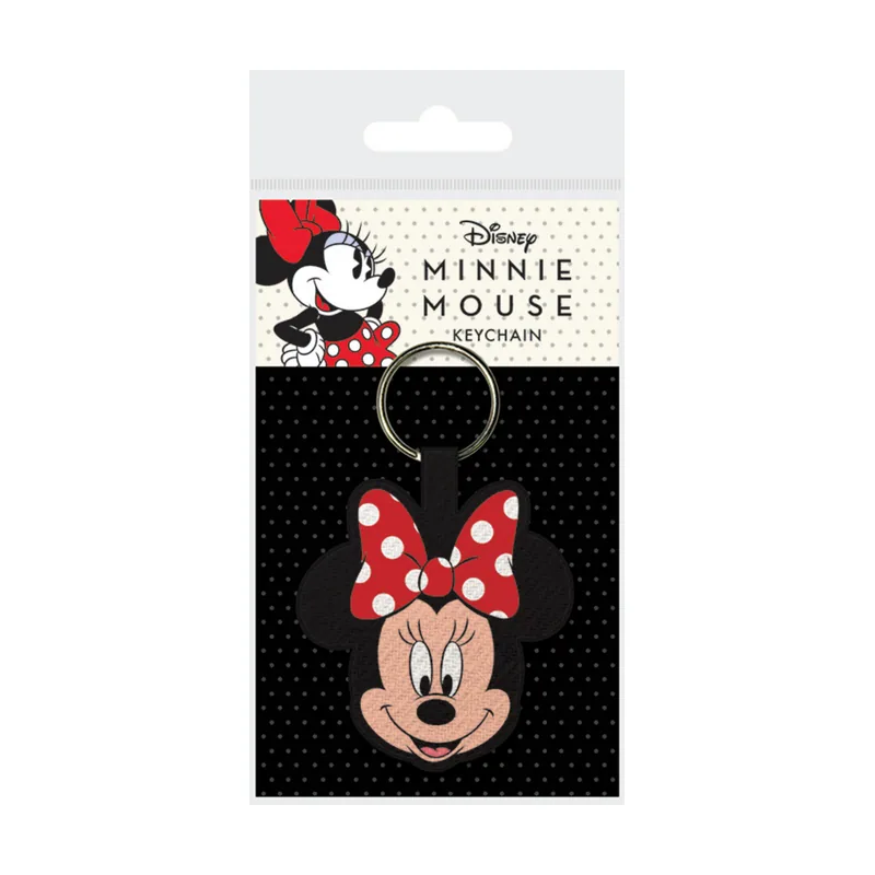 Pyramid Minnie Mouse Llavero Tejido Minnie Head