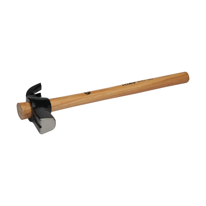 Irimo Martillo de uña mango madera Hickory cónico 350g