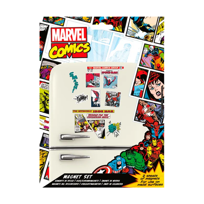 Pyramid Marvel Set De Imanes