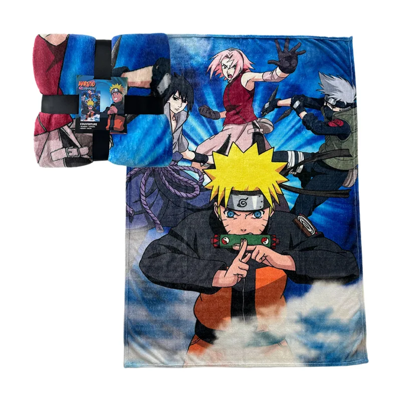 LYO Naruto Manta Lana Coral Ultrasuave 130X180 cm