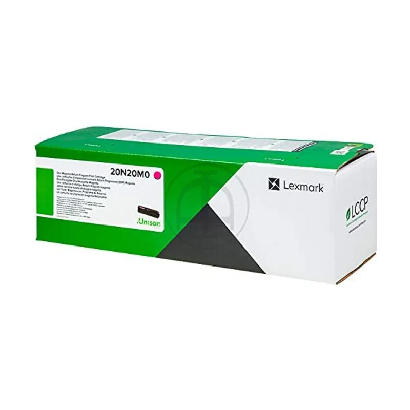 Lexmark 20N20M0 cartucho de tóner 1 pieza s Magenta