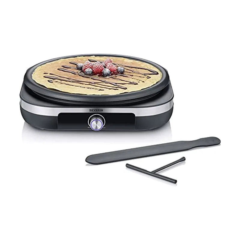 Severin Crepera eléctrica crepera profesional para crepes dulces y salados