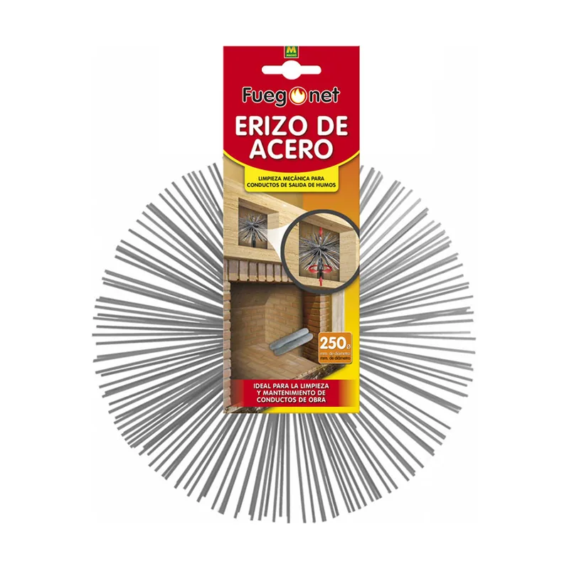 Massó 008844 Erizo deshollinador Acero 250mm