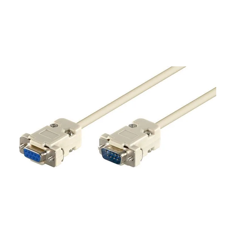 Microconnect SCSEHN15 cable de serie Gris 15 m DB-9