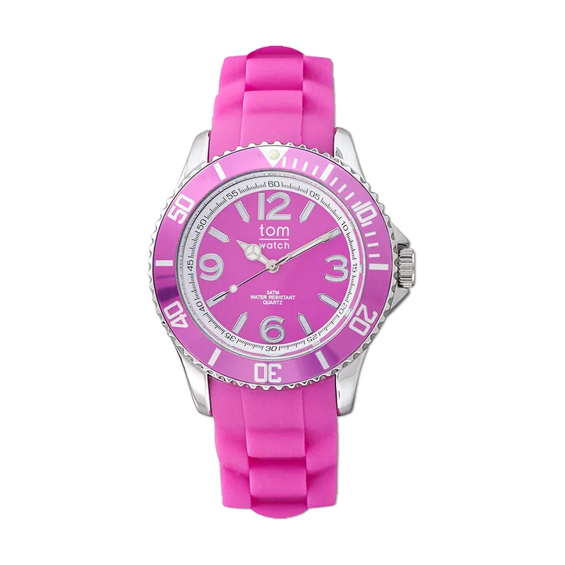 Tom watch Reloj Analógico para Unisex Adultos de Cuarzo con Correa en Caucho WA00011