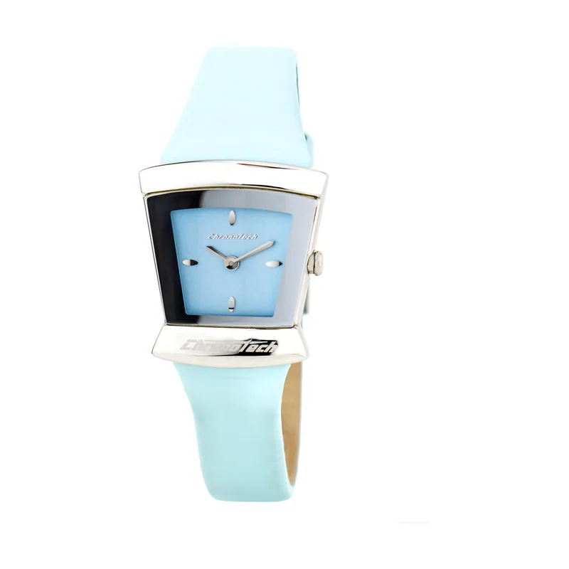 Chronotech Reloj Mujer Analogico Cuarzo con Correa de Piel CT7355L-02