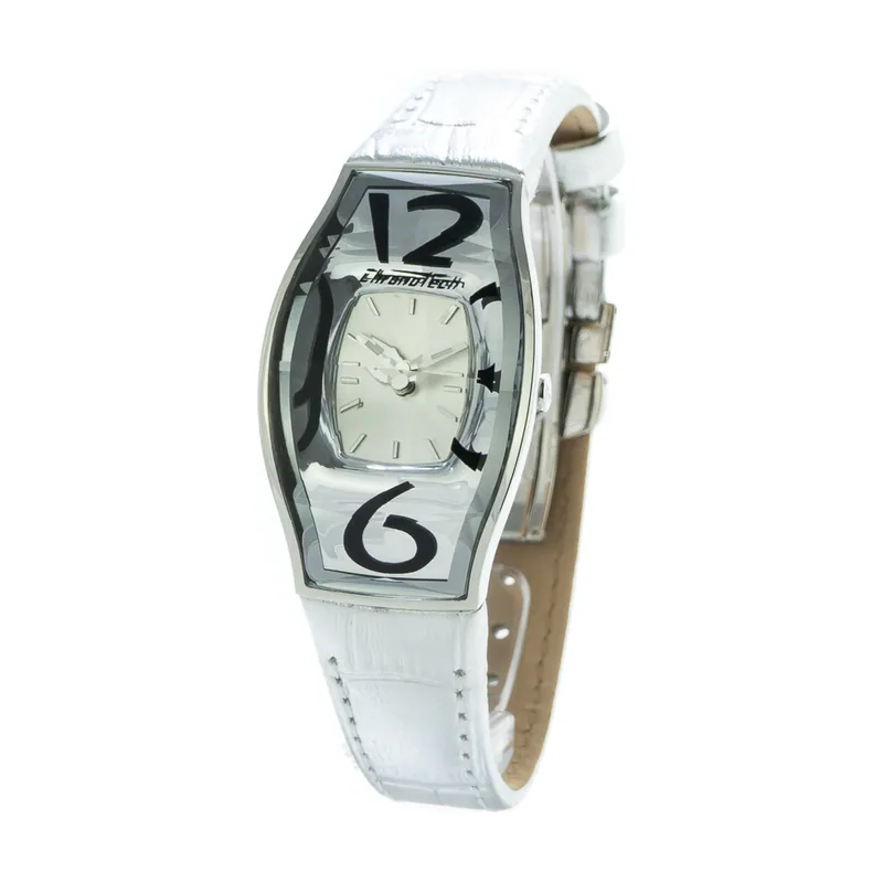 Chronotech Reloj Analógico para Mujer de Cuarzo con Correa en Cuero CT7932L-52