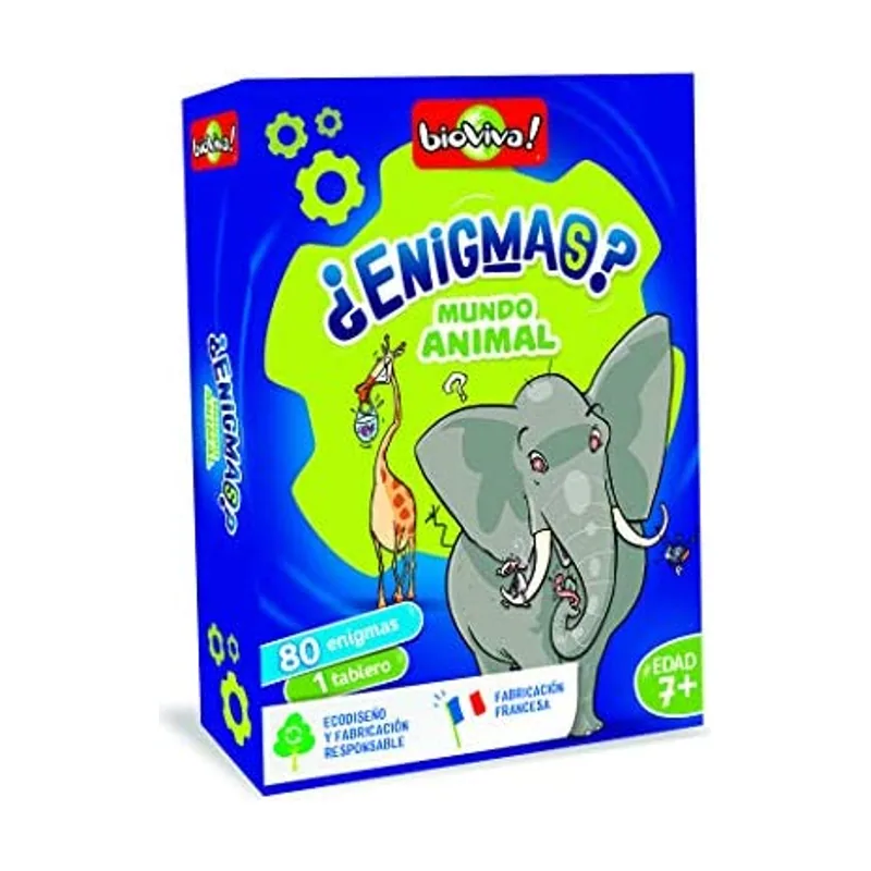 Asmodee Bioviva Enigmas Mundo Animal